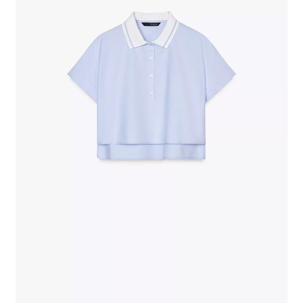 Women’s Light Blue Polo Shirt